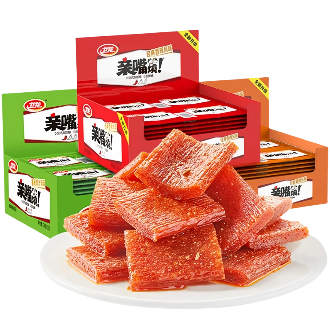 卫龙亲嘴烧24g*20袋解馋零食美食