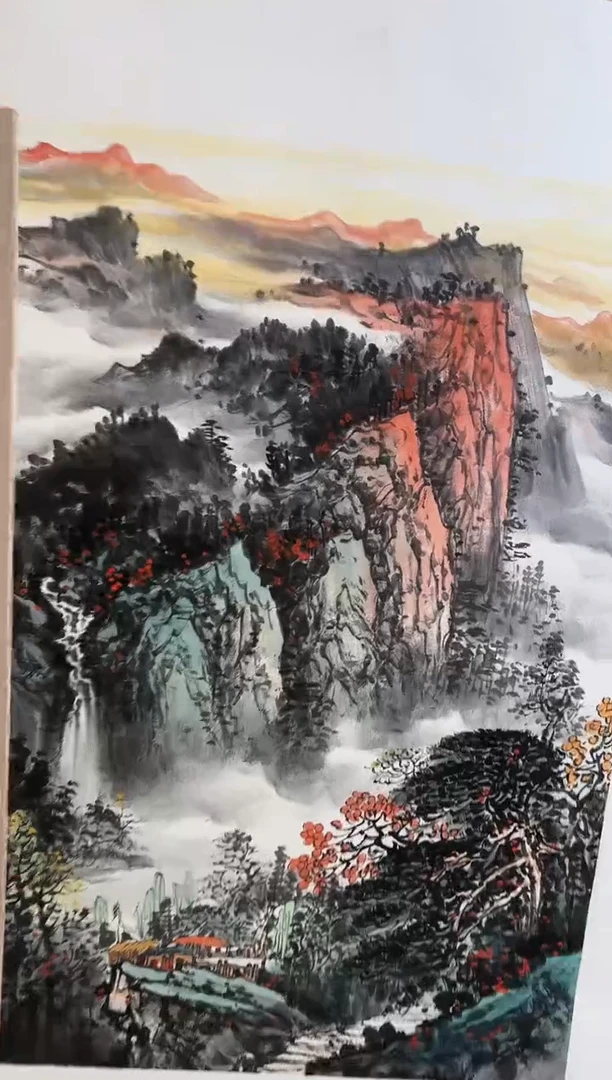 国画4送书众合郝凤先老师作品