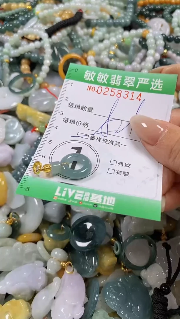 翡翠未镶嵌颈饰闪购0258314多样性发其一
