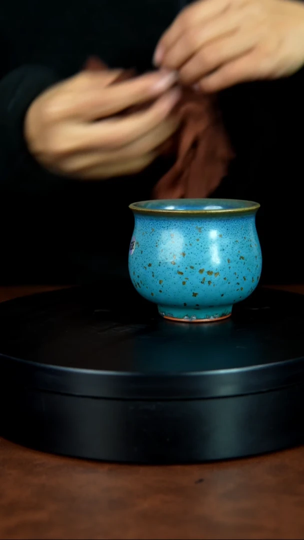 638号/禹州神垕特产】原矿原产地钧瓷茶具
