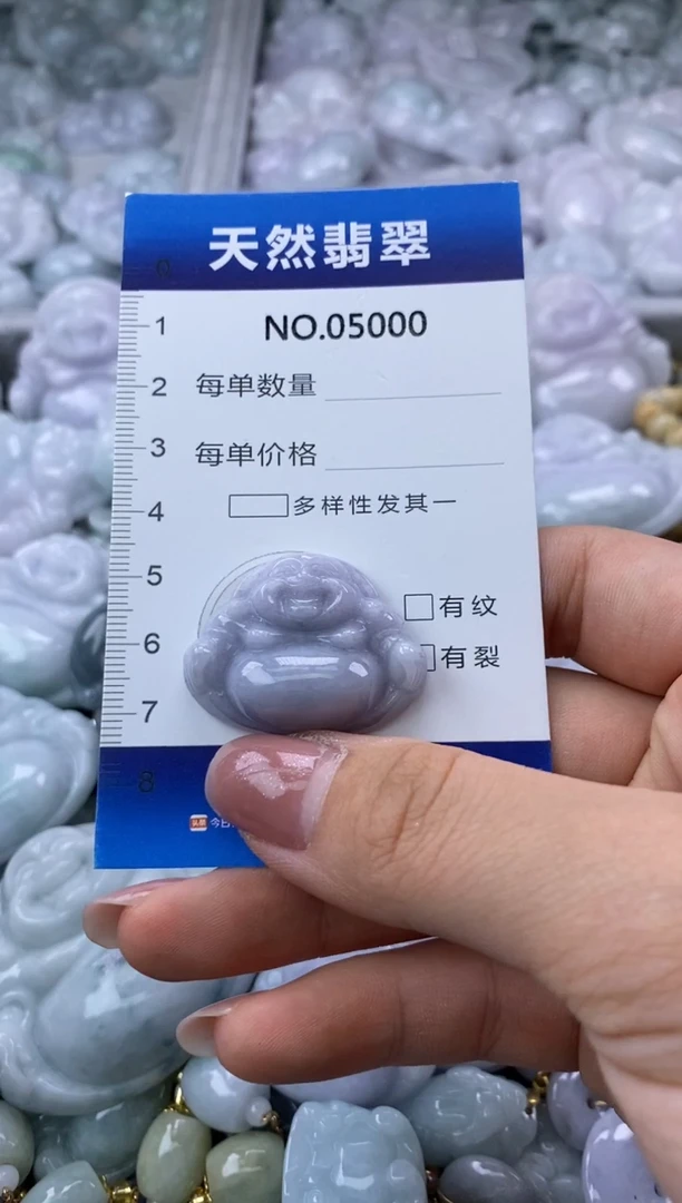 翡翠未镶嵌颈饰缅甸A货翡翠05000