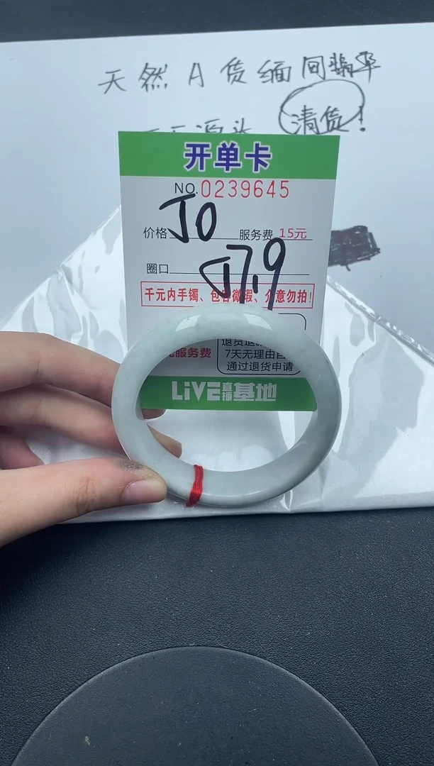 未镶嵌手镯翡翠45