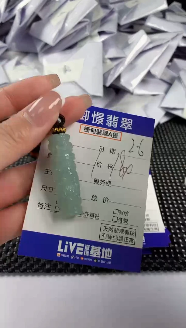 【闪购商品】翡翠颈饰未镶嵌翡翠72