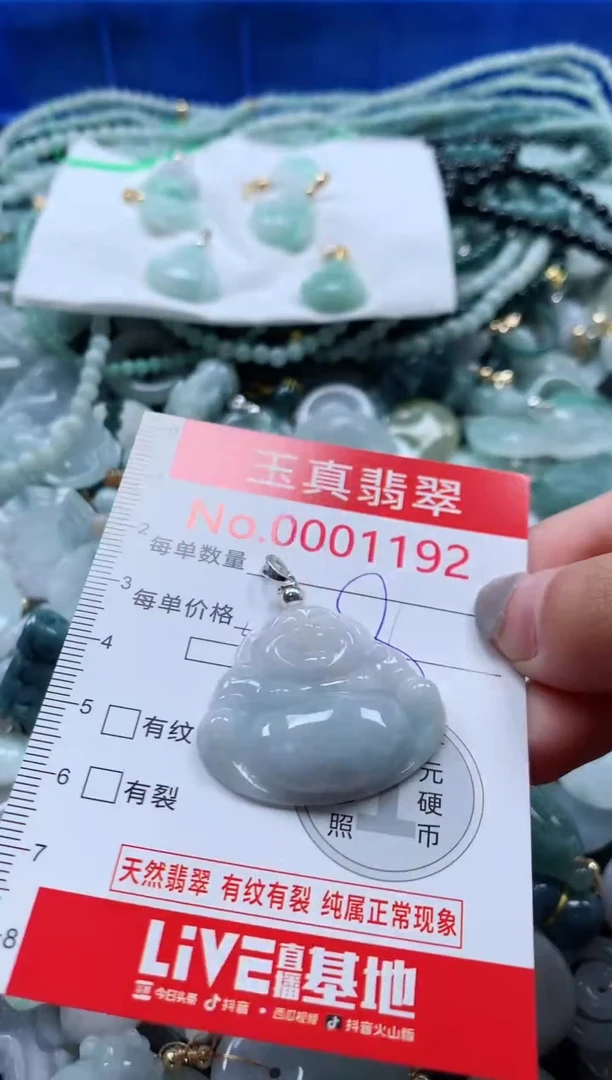 吊坠(不含链)未镶嵌翡翠1192