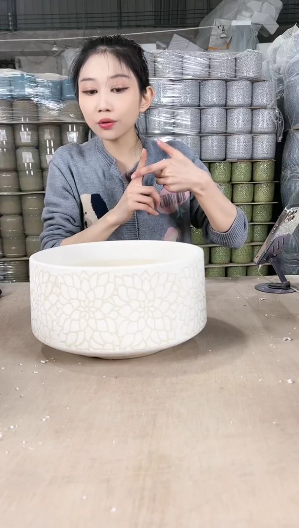 【闪购商品】陶瓷拼盘缩点花大号26x14