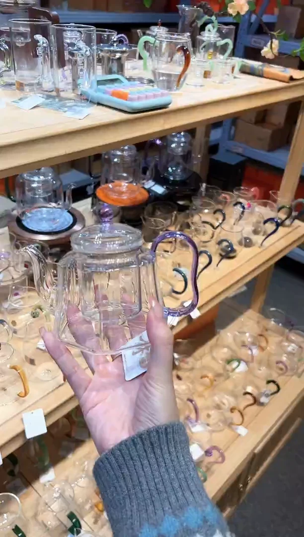 禾器锦瑞壶浅紫色