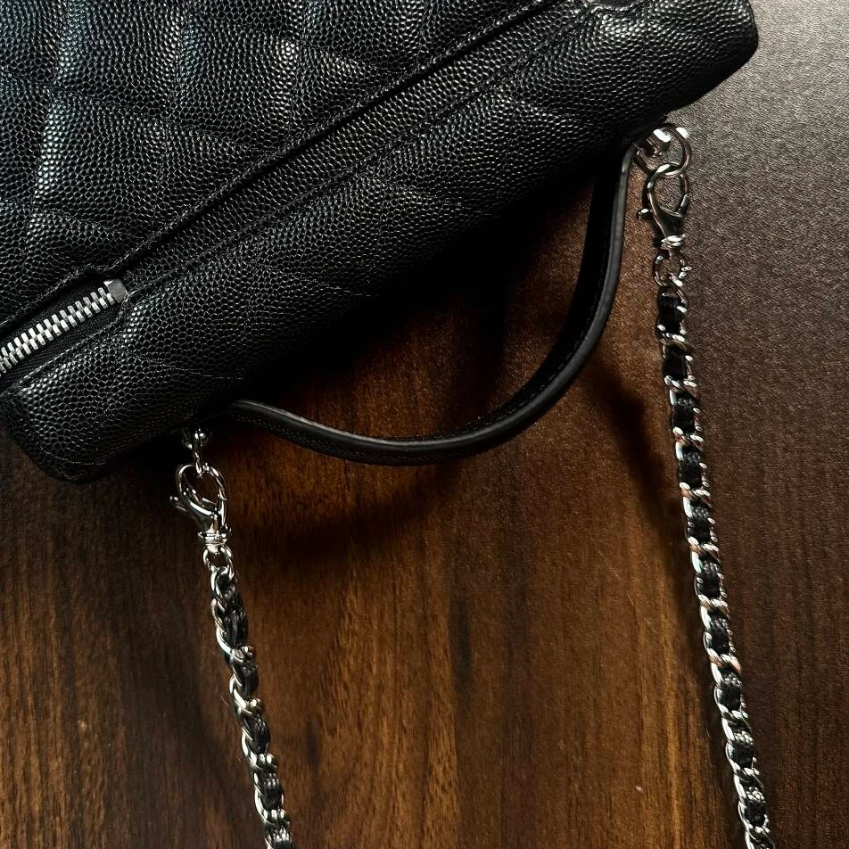 【大白省百万】25b饭盒包 进口三只羊鱼子酱牛皮 全钢五金 手提斜挎