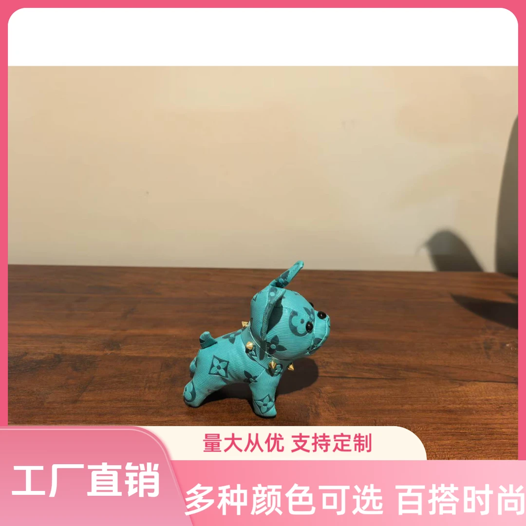 斗牛犬钥匙扣可作包包挂饰适合送朋友小狗玩偶挂件公仔玩具