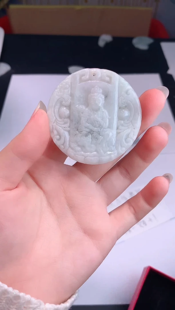 颈饰未镶嵌翡翠0芹0翡翠珠宝859