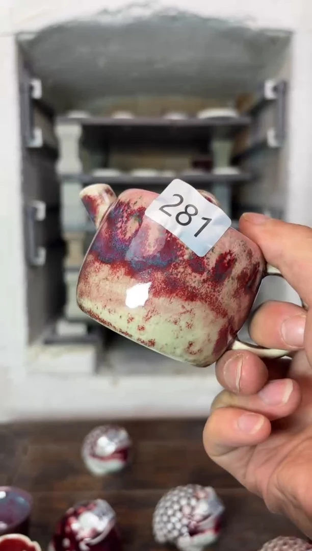 【闪购商品】摆件钧瓷窑变精品茶器