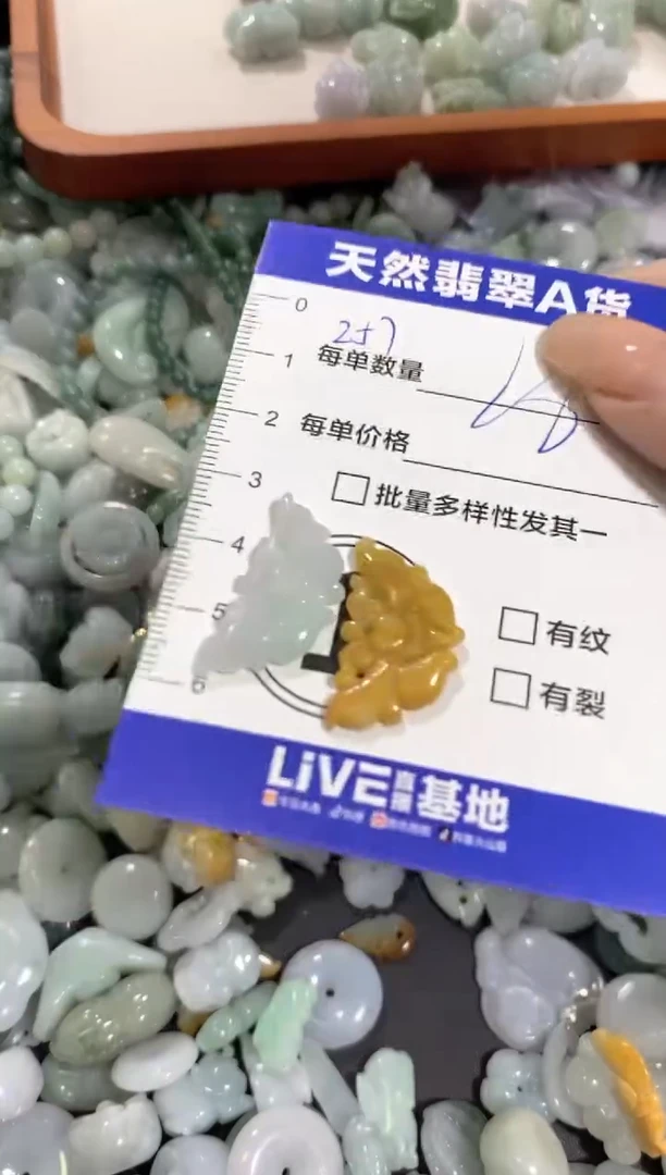 颈饰未镶嵌翡翠天然翡翠A货批量多样性发一件