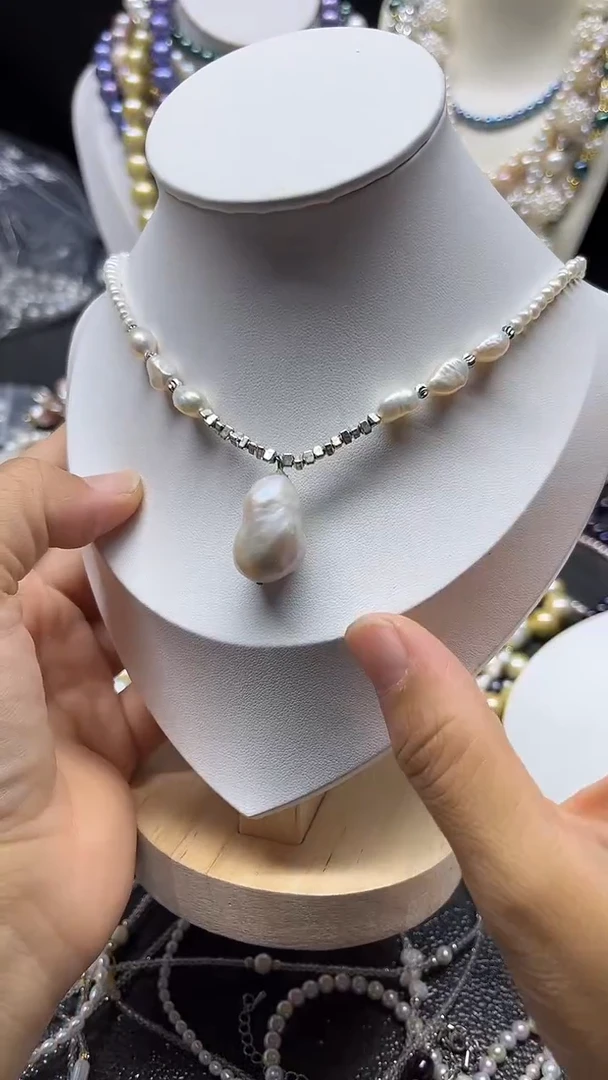 颈饰未镶嵌淡水珍珠多人