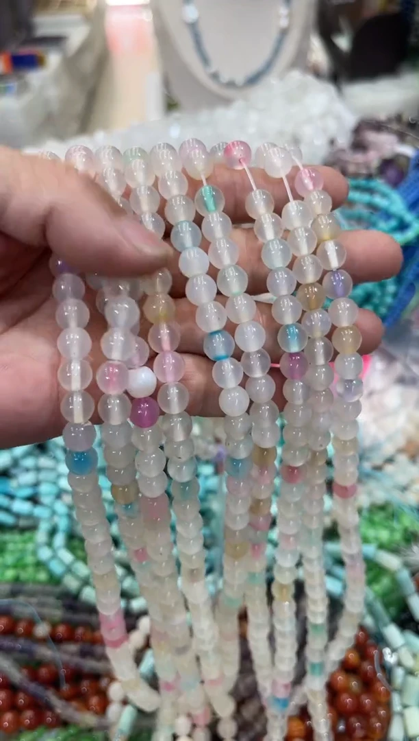玛瑙/玉髓手链未镶嵌一条卡8