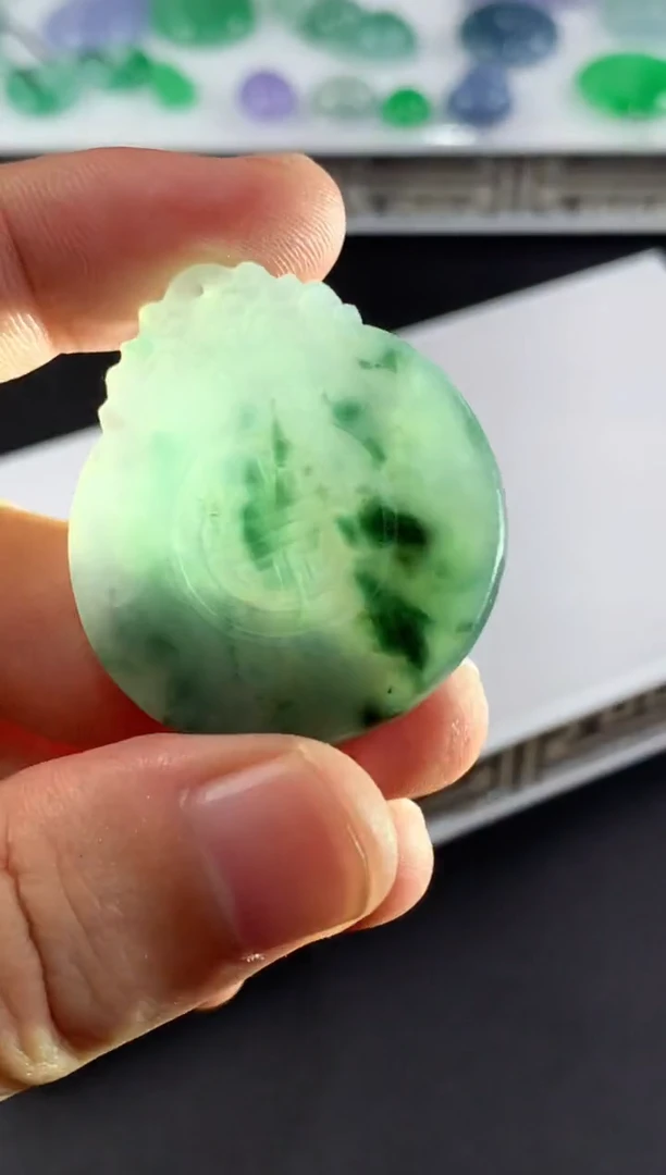 未镶嵌定制翡翠琳*翡翠