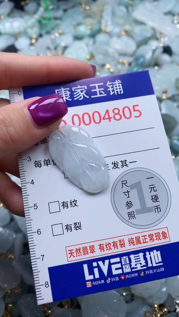 颈饰未镶嵌翡翠4805