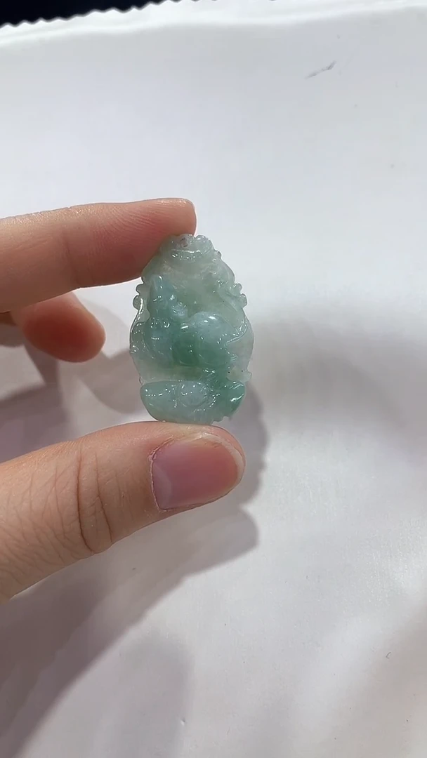 吊坠(不含链)未镶嵌翡翠水**头31