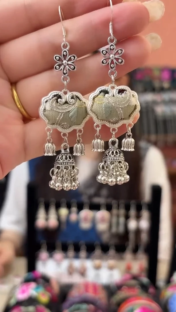 织绣艺枝独绣老绣饰品210