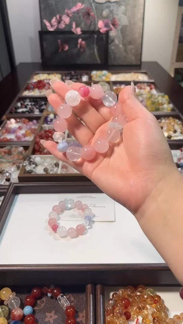 银S925镶嵌手链水晶01