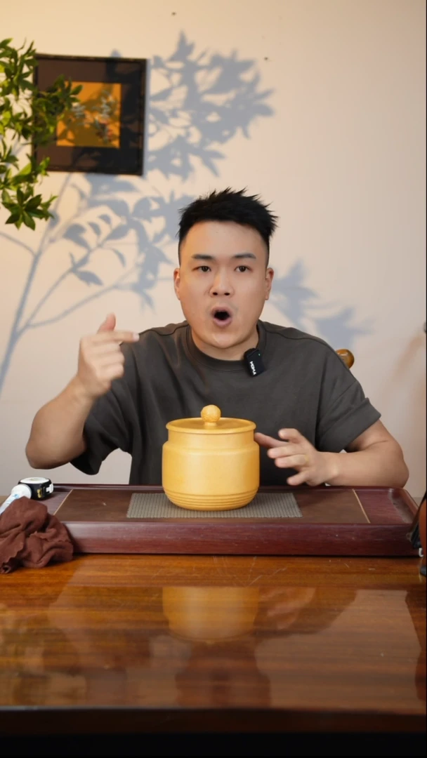 宜兴原矿紫砂茶叶罐