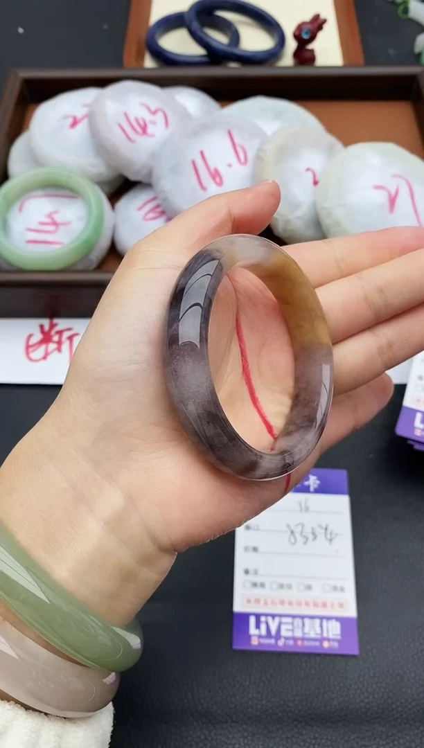 未镶嵌手镯石英质玉36+53/54