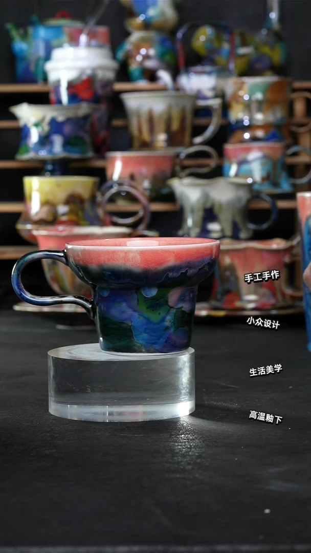 设计师款景德镇森涩手创陶瓷（食品级）927