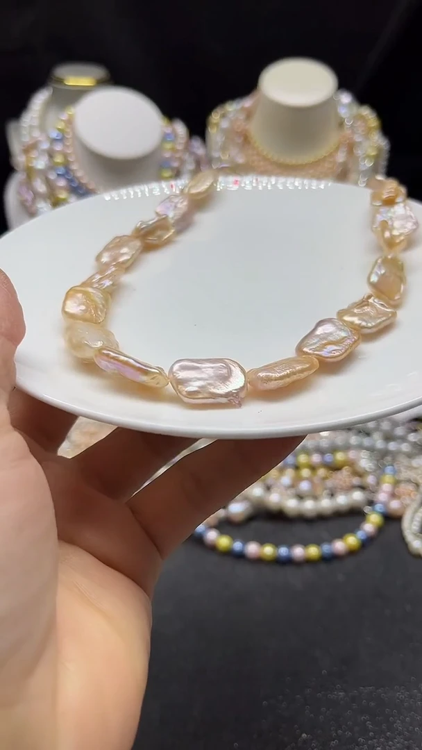 颈饰未镶嵌淡水珍珠多人