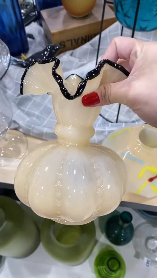 慕忆家手作琉璃花瓶