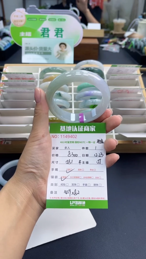 未镶嵌手镯翡翠多人