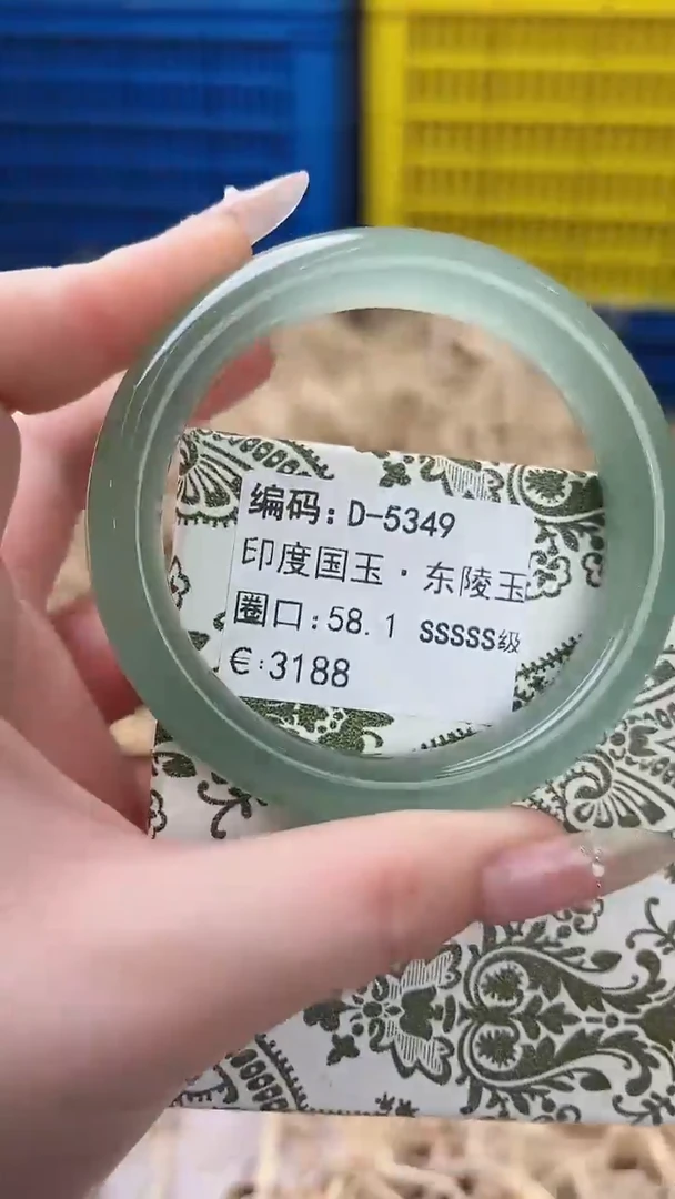 未镶嵌手镯石英质玉D-5349