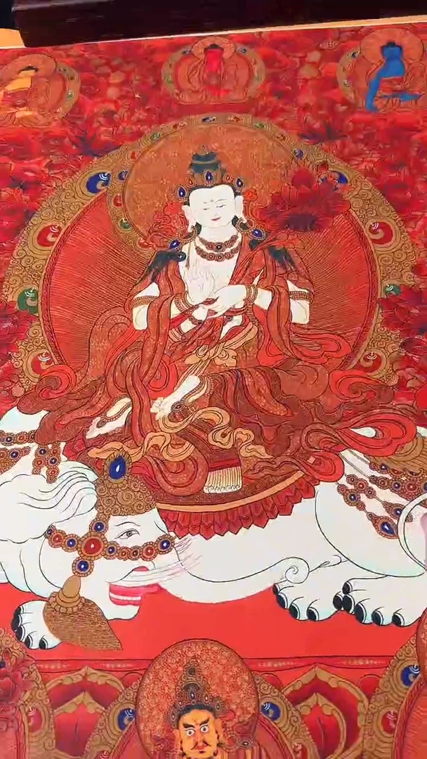 卷轴画藏式珍藏彩绘艺术馆172