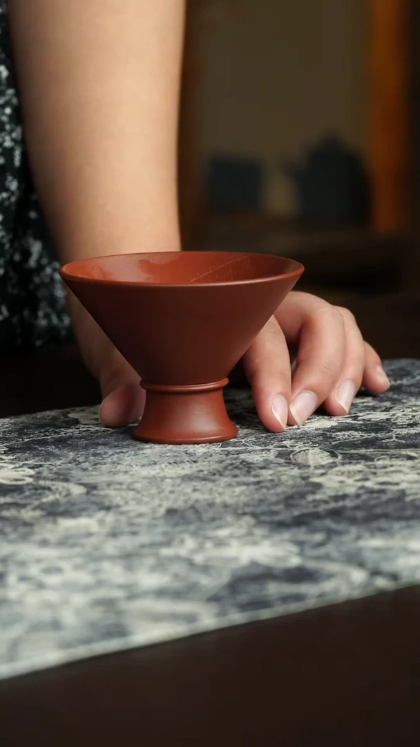 茶杯紫砂23号宜兴紫砂原矿作品100毫升