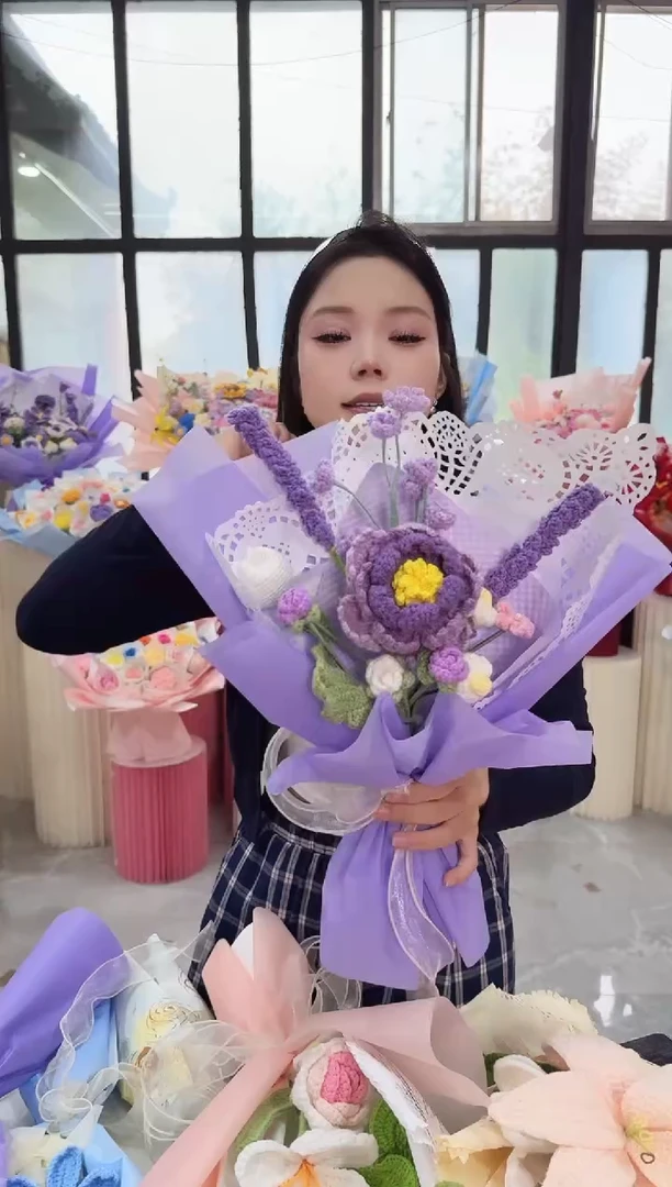 非遗手工定制花束，孤品清仓！！