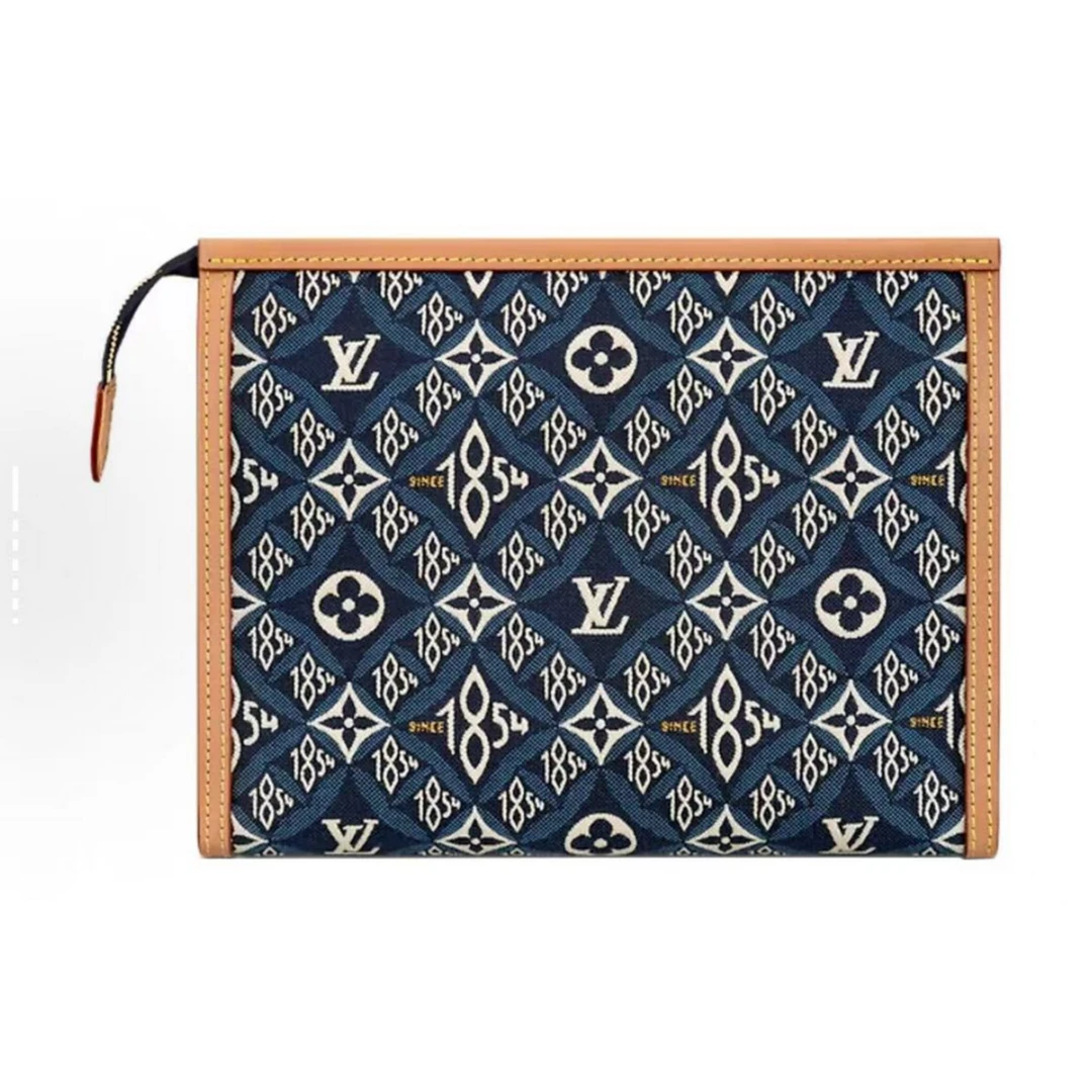 95新 LouisVuitton/路易威登 LV Since1854 老花花纹洗漱包/W118