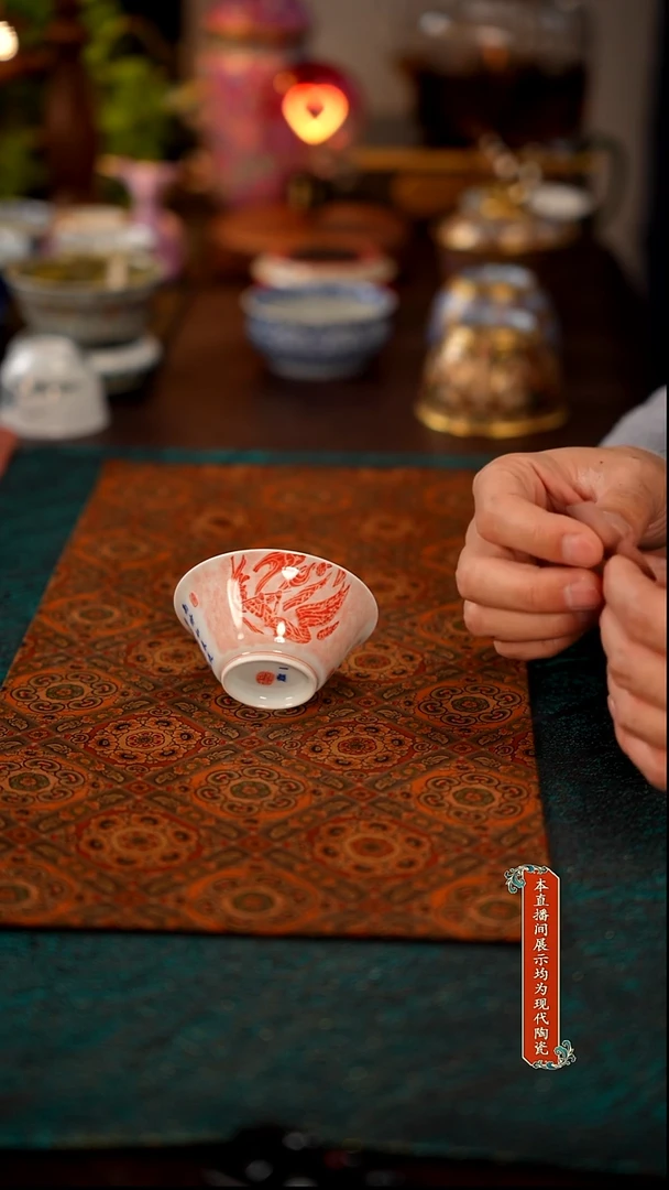 景德镇窑口茶器瓷6473