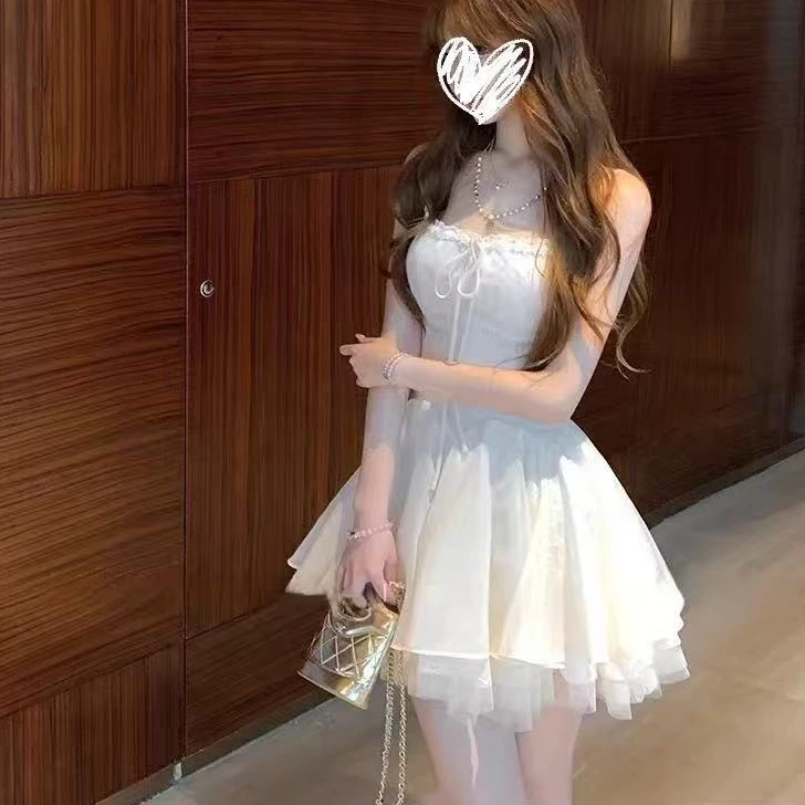 【与纱共舞】 法式甜美减龄A字公主裙