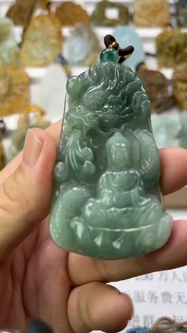翡翠未镶嵌颈饰天然翡翠
