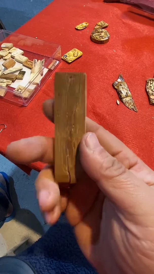 泥塑小把玩件摆件