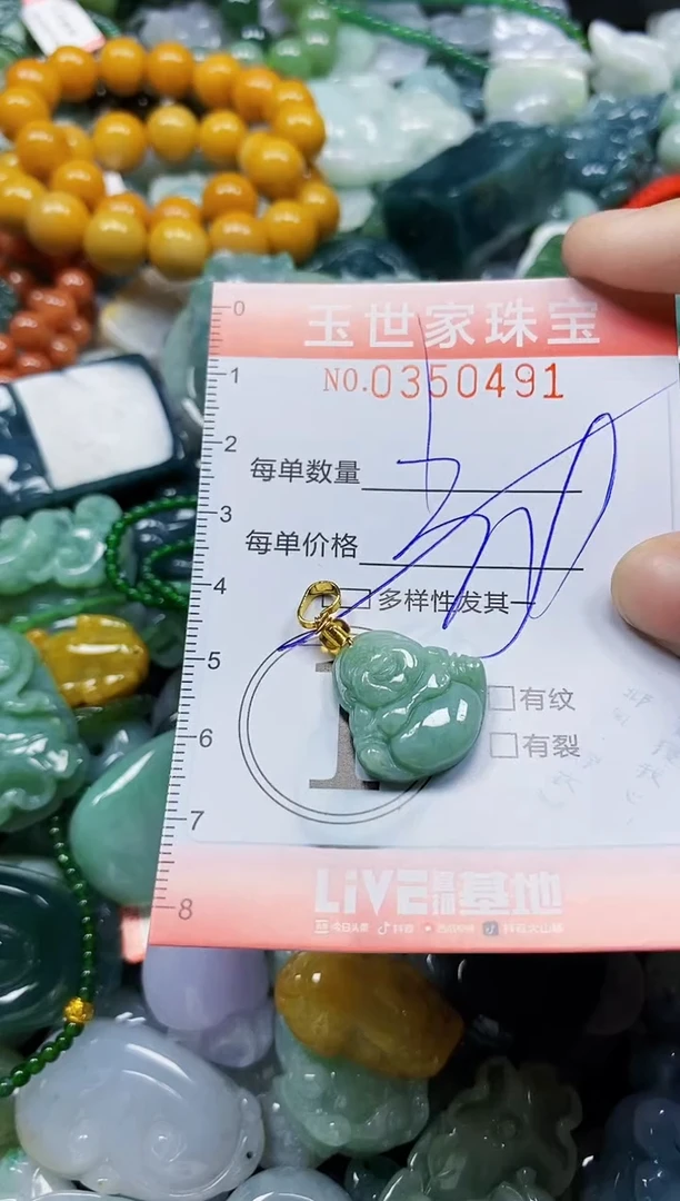 颈饰未镶嵌翡翠翡翠闪购Y0350491多样性发其一