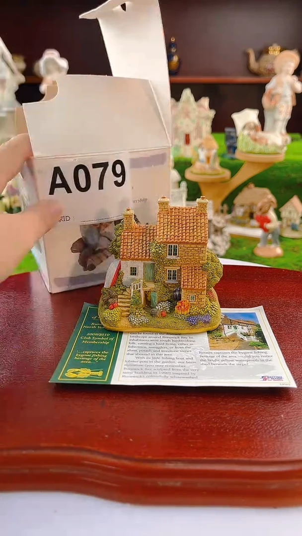 【闪购商品】紫砂茶宠Lilliput中古微缩建筑小屋079