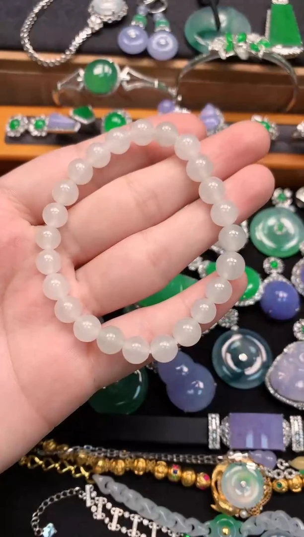 未镶嵌手串翡翠翡翠