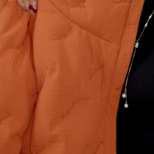 杭州专柜正品洋气修身百搭减龄刺绣保暖鸭绒服ZF-R005