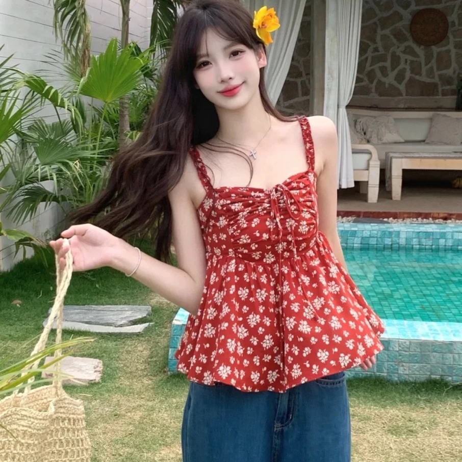 C【801-840】夏季新款辣妹上衣一字肩修身百搭小众短款蕾丝设计衬衫