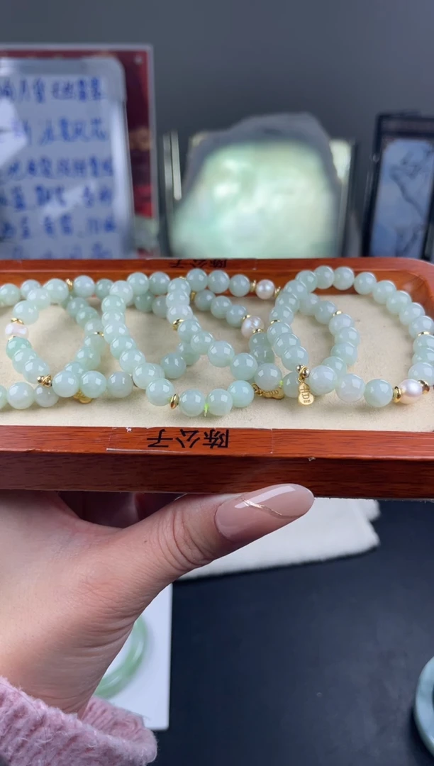 颈饰银S925镀金镶嵌翡翠多样性发货