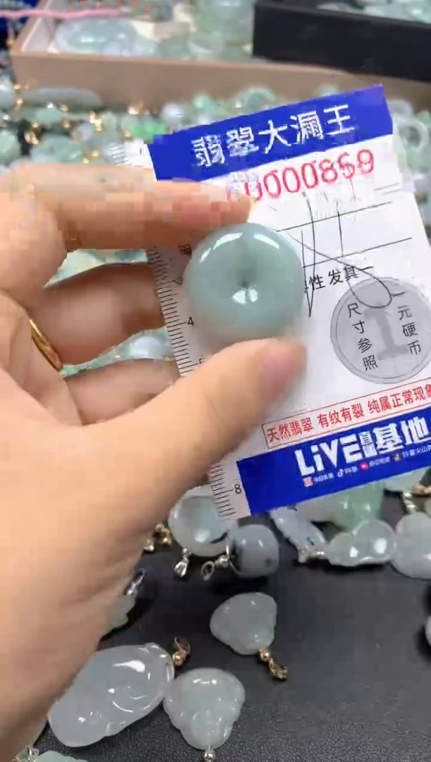 翡翠未镶嵌吊坠(不含链)8690