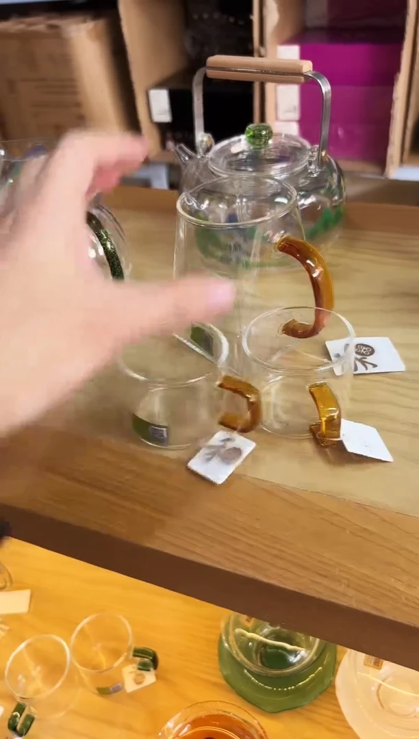 禾器/瀚然茶海/琥珀+清禾杯琥珀/一对