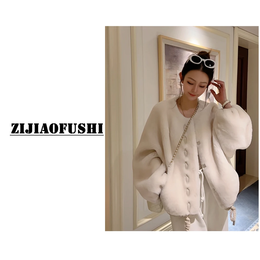 真皮皮毛一体2025新款皮草外套   ZJPZ-2502