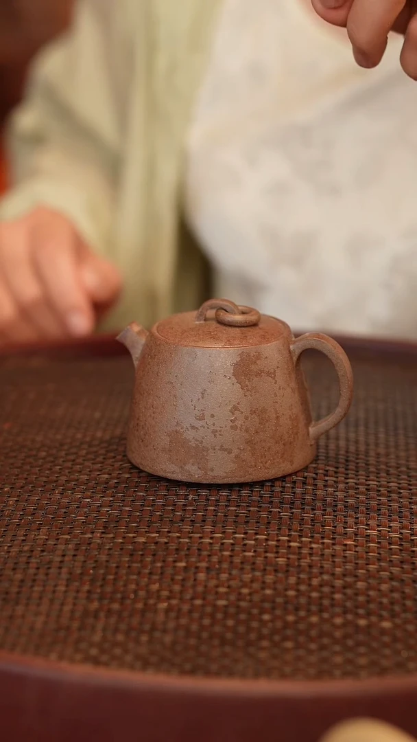 茶壶紫砂还原烧 半手