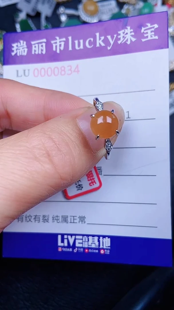 颈饰银S925镶嵌翡翠0834