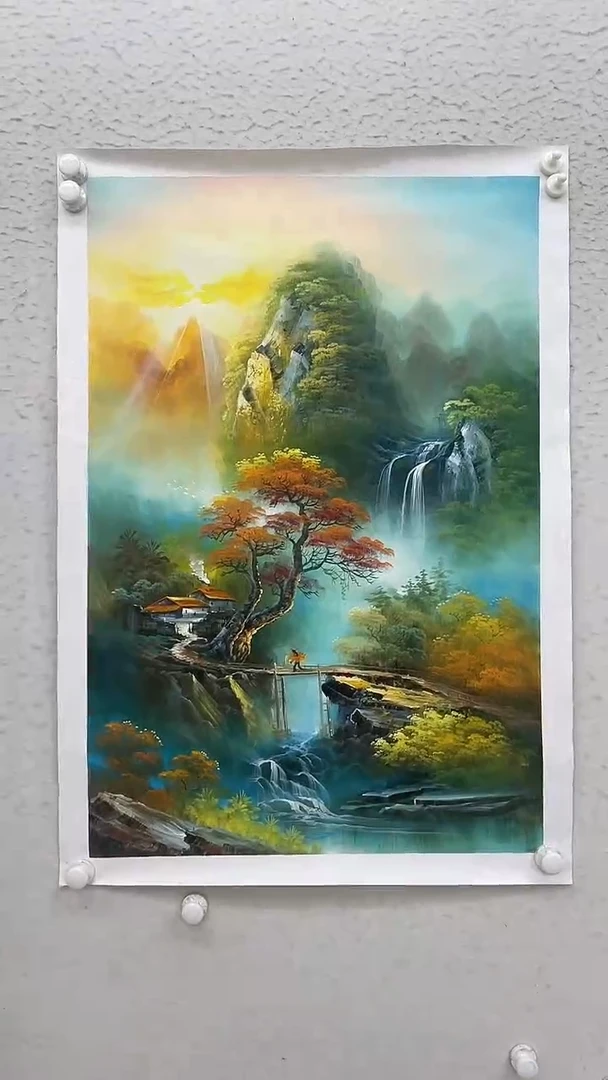 油画油画 麻布 约 60-90厘米-5
