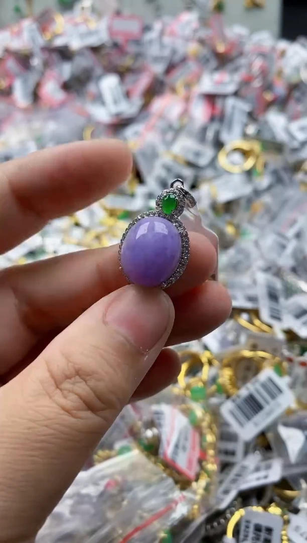 翡翠戒指银S925镶嵌11111111   2